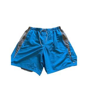 Nike Men's Size XL Mesh Lined Swim Trunks Board Shorts Summer Vacation Beach